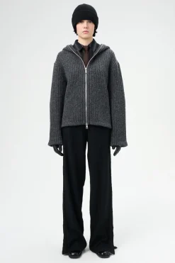 Antracite Mega Rib Wool