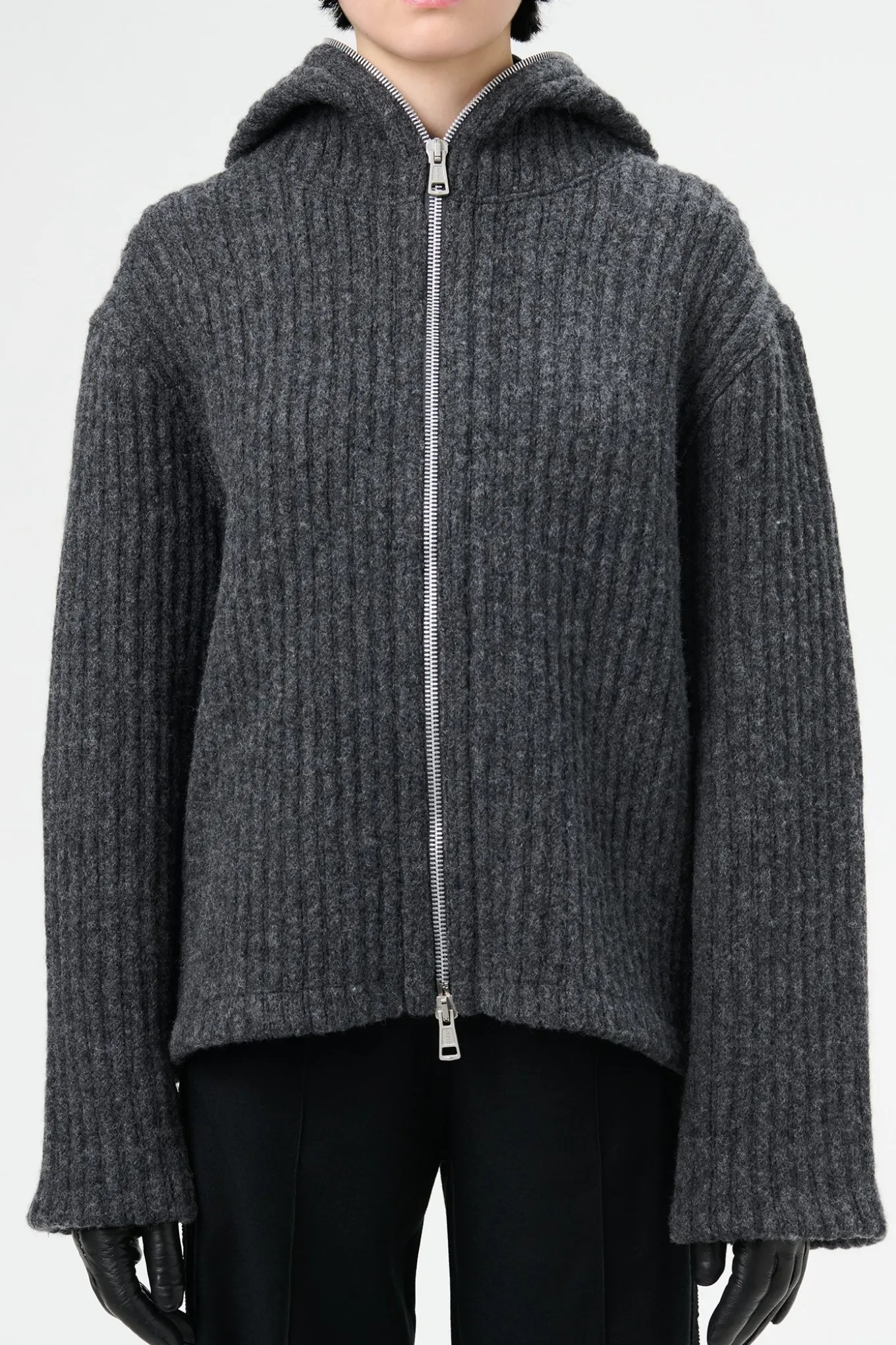 Antracite Mega Rib Wool