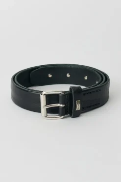 Arrow Head Black Leather