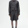 Ash Black Seventies Sateen