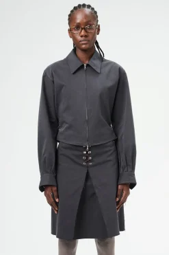 Ash Black Seventies Sateen