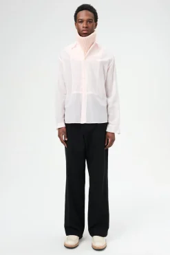 Ballet Pink Sheer Cotton Silk