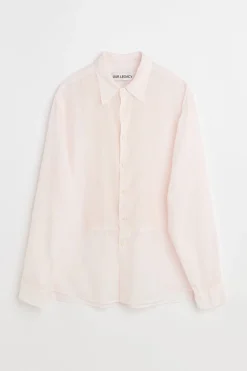 Ballet Pink Sheer Cotton Silk