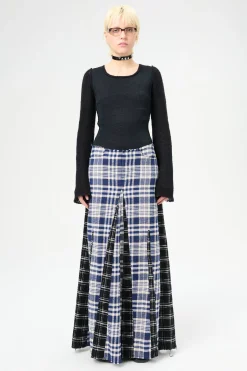 Black And Blue Coastal Flannel