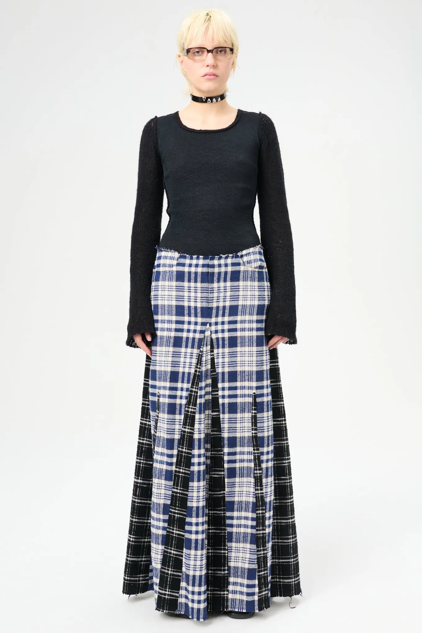 Black And Blue Coastal Flannel