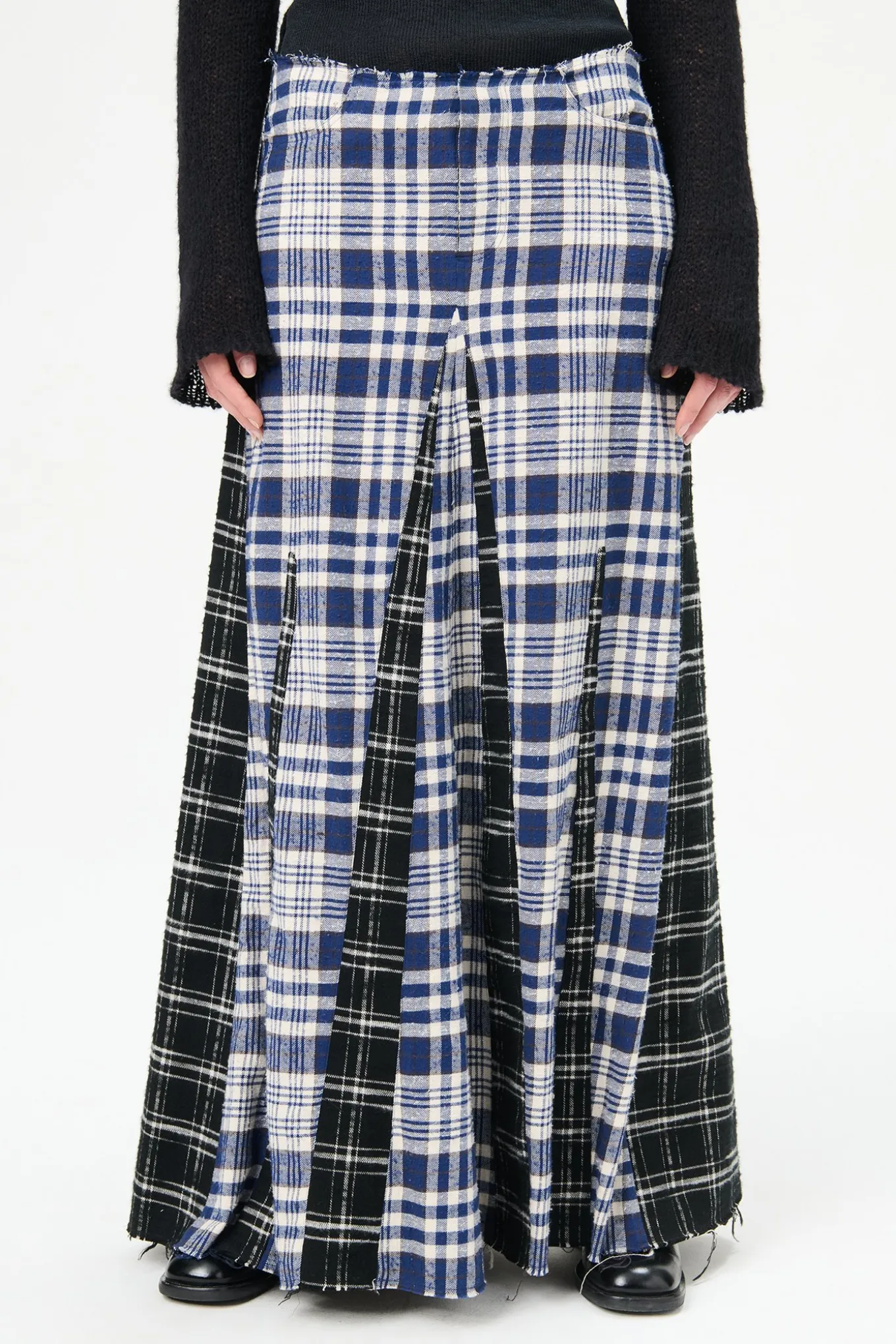 Black And Blue Coastal Flannel