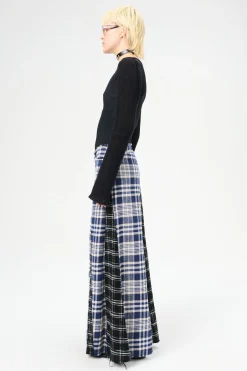 Black And Blue Coastal Flannel