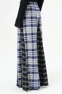 Black And Blue Coastal Flannel