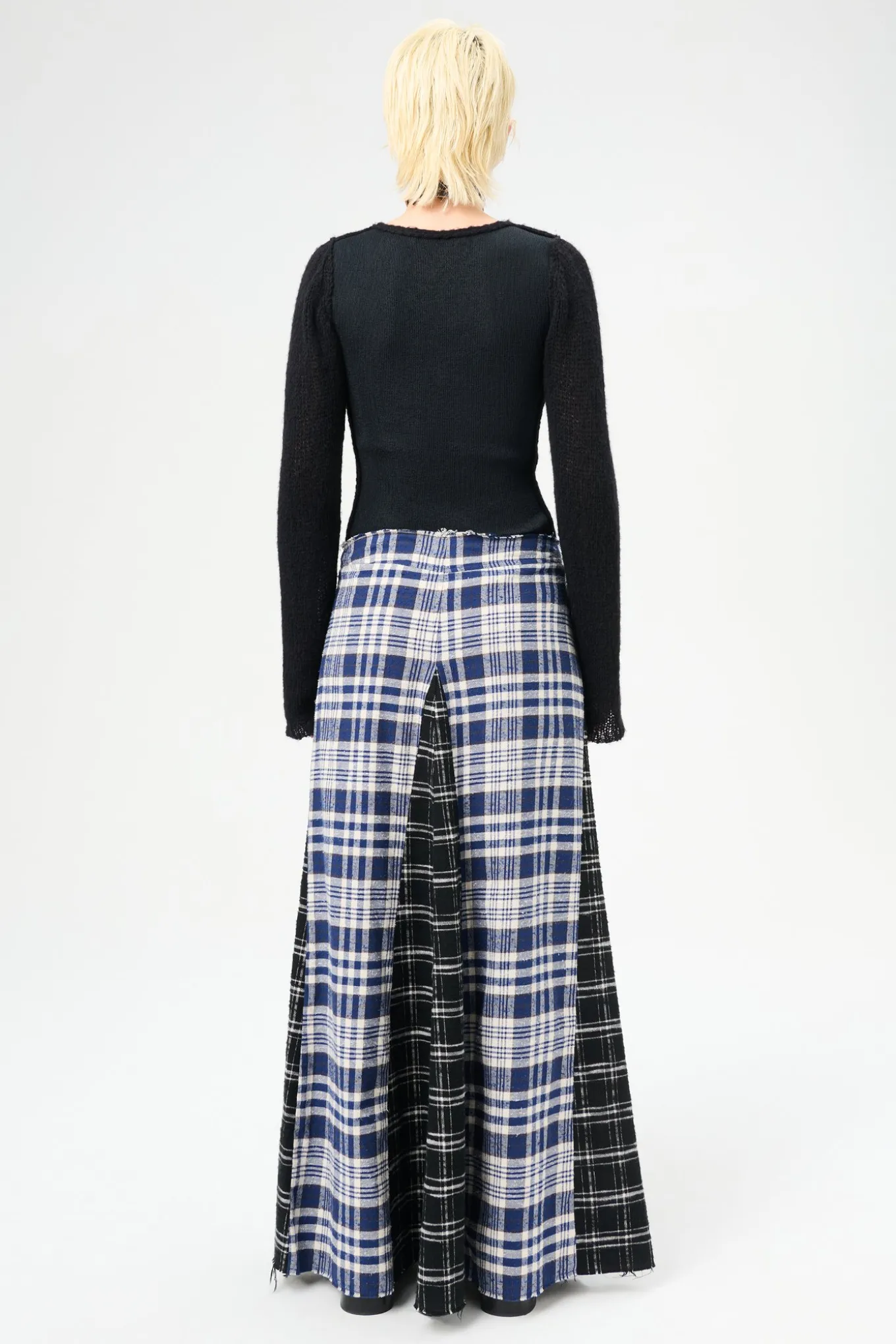 Black And Blue Coastal Flannel