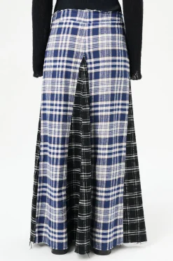 Black And Blue Coastal Flannel
