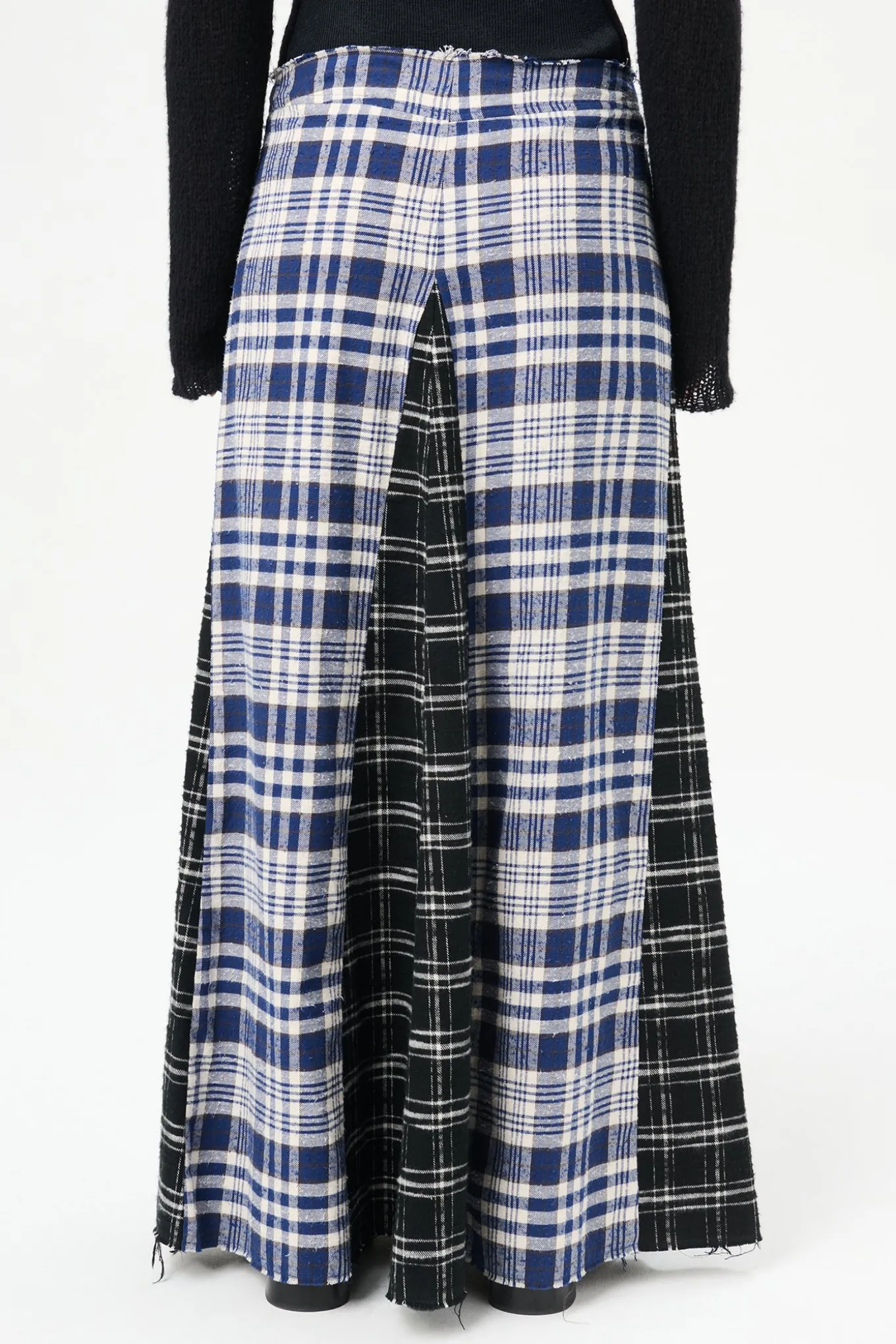 Black And Blue Coastal Flannel