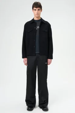 Black Brushed Cotton