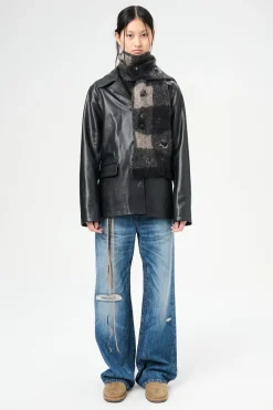 Black Destructive Gingham