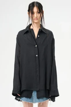Black Gauze Ramie