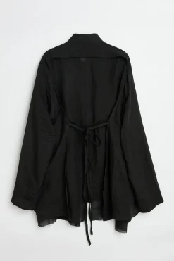 Black Gauze Ramie