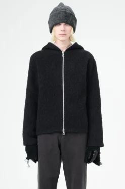 Black Hairy Wool