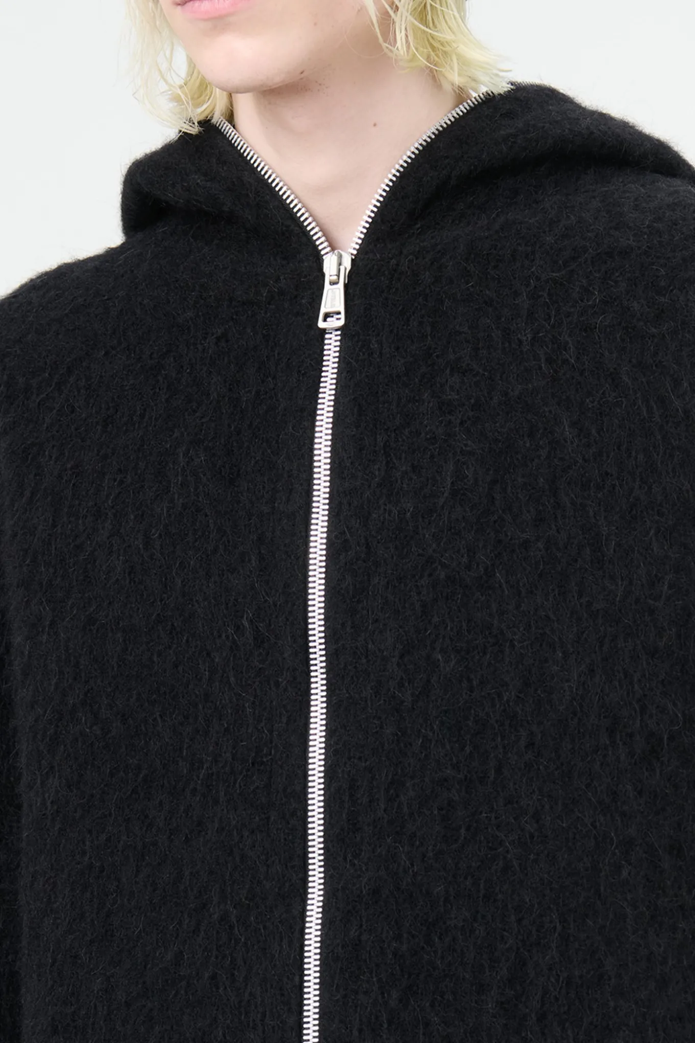 Black Hairy Wool