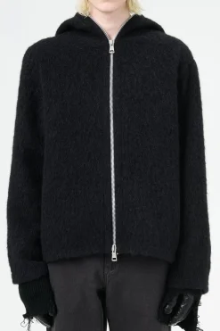 Black Hairy Wool