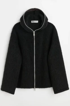 Black Hairy Wool