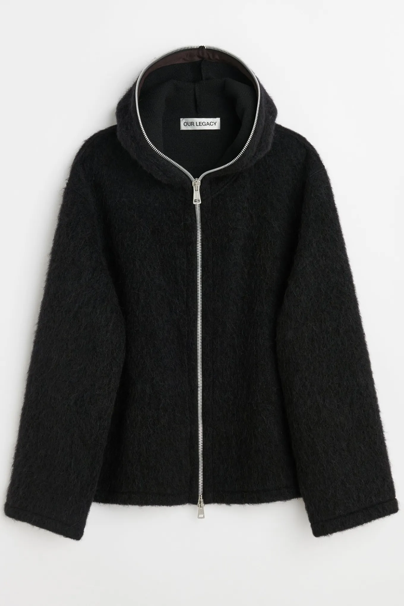Black Hairy Wool