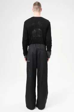 Black High Gloss Sateen