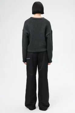 Black High Gloss Sateen
