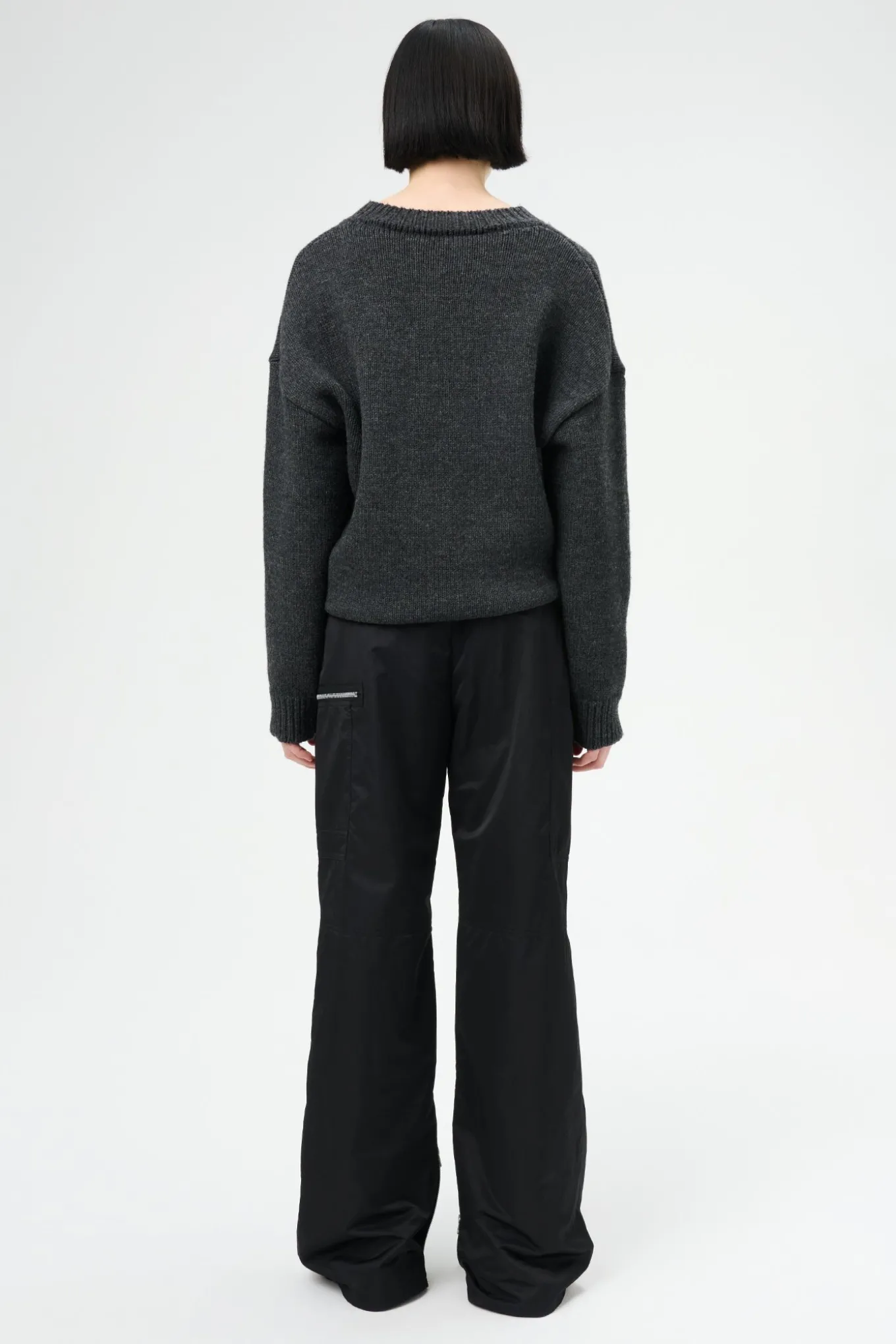Black High Gloss Sateen