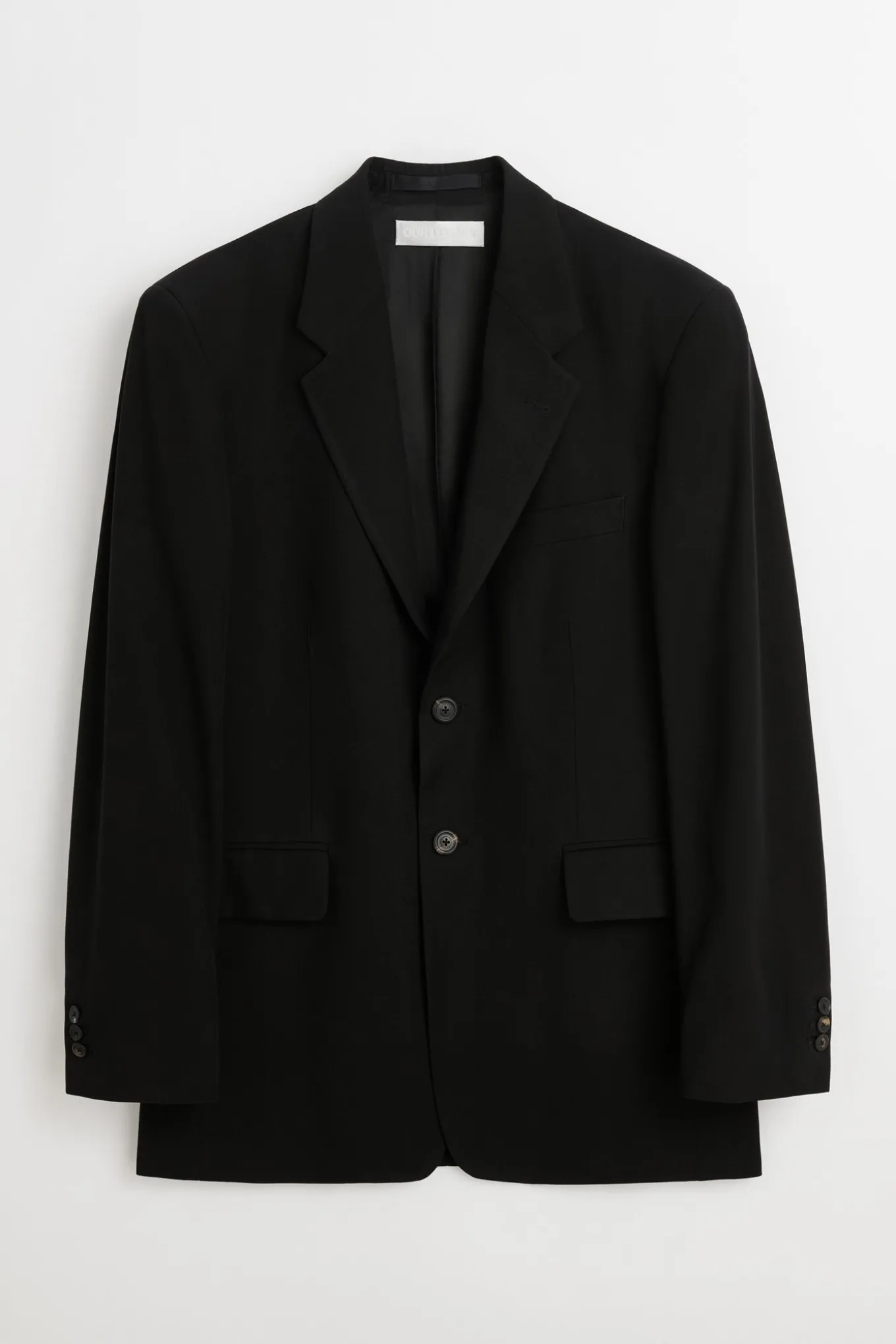 Black Lyo Wool