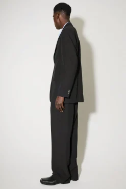 Black Lyo Wool