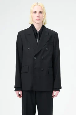 Black Panama Wool