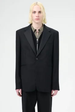Black Panama Wool