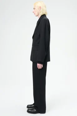 Black Panama Wool