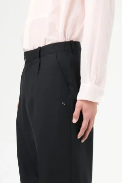Black Panama Wool