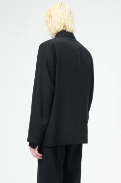 Black Panama Wool