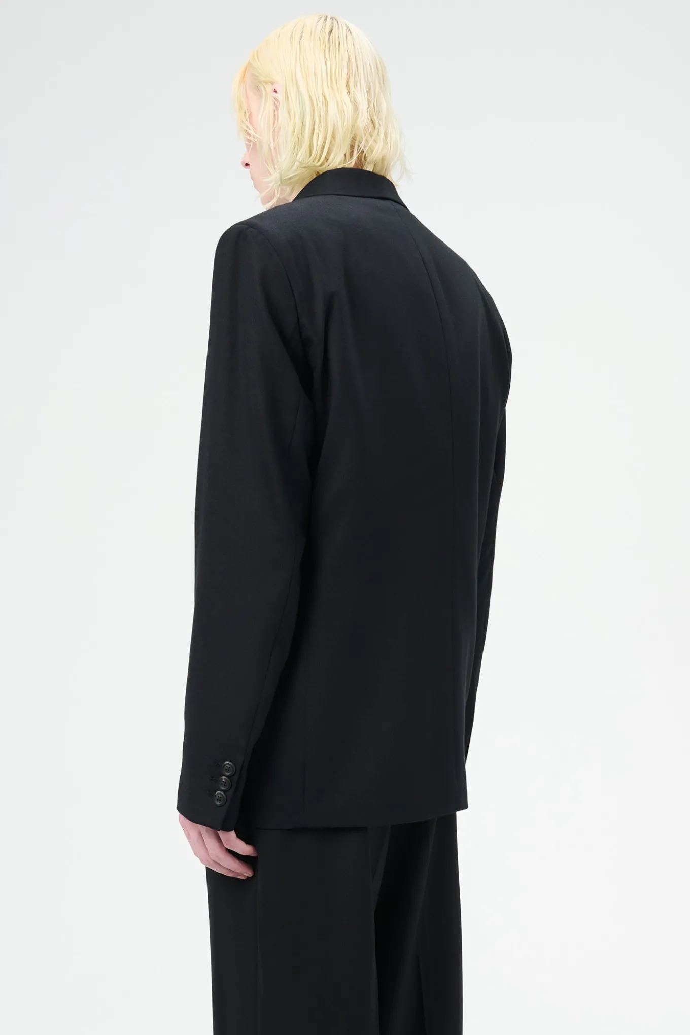 Black Panama Wool
