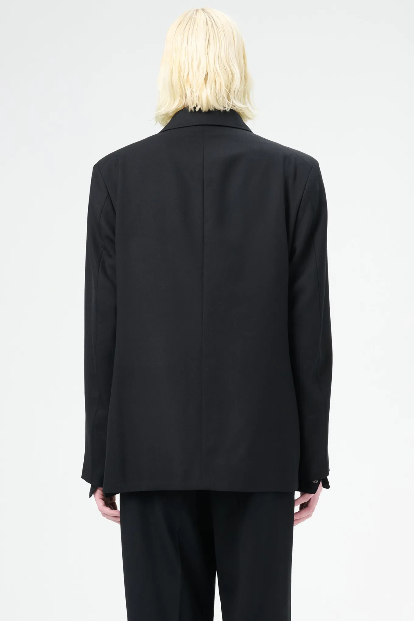 Black Panama Wool