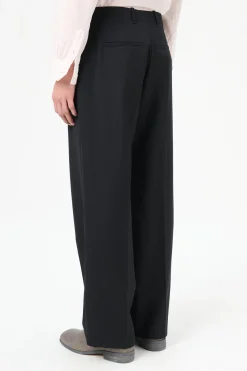 Black Panama Wool
