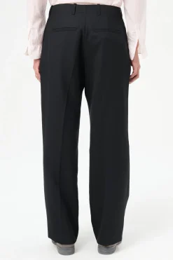 Black Panama Wool
