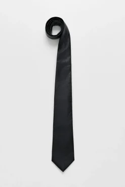 Black Real Fake Leather