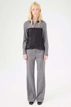 Black Refined Oxford