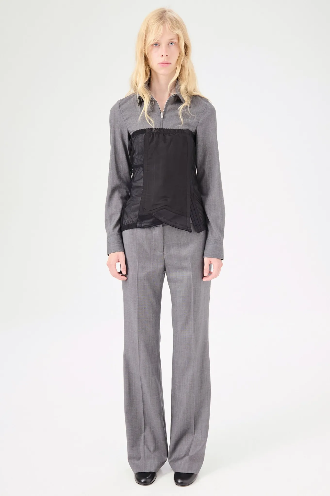 Black Refined Oxford