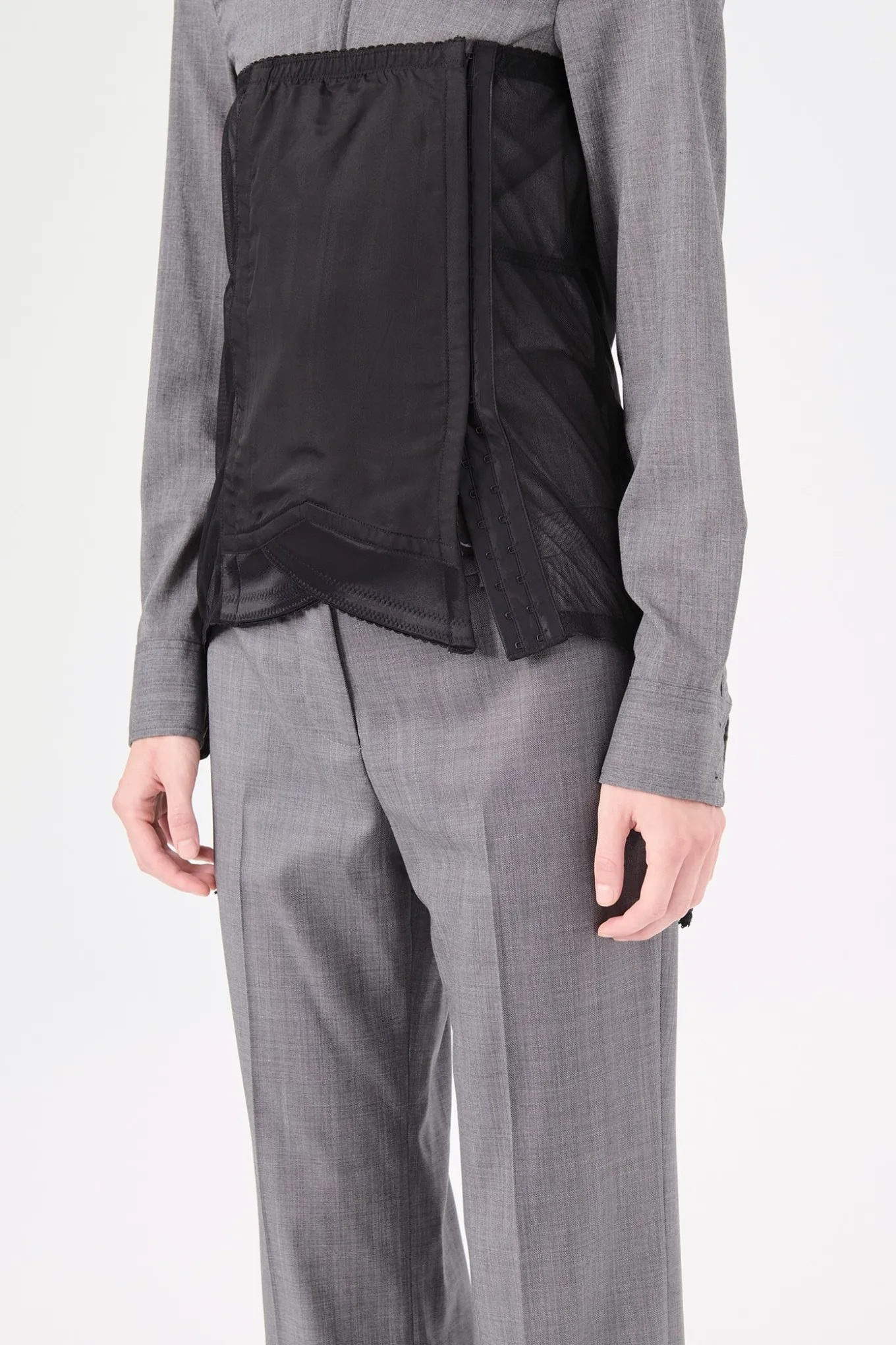 Black Refined Oxford