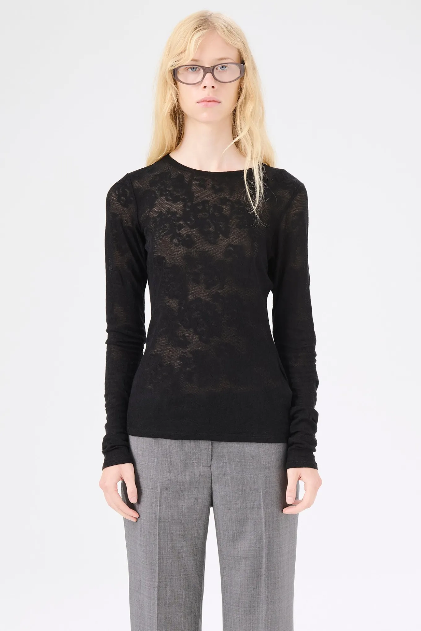Black Romantic Thermal Paisley