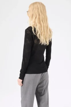 Black Romantic Thermal Paisley