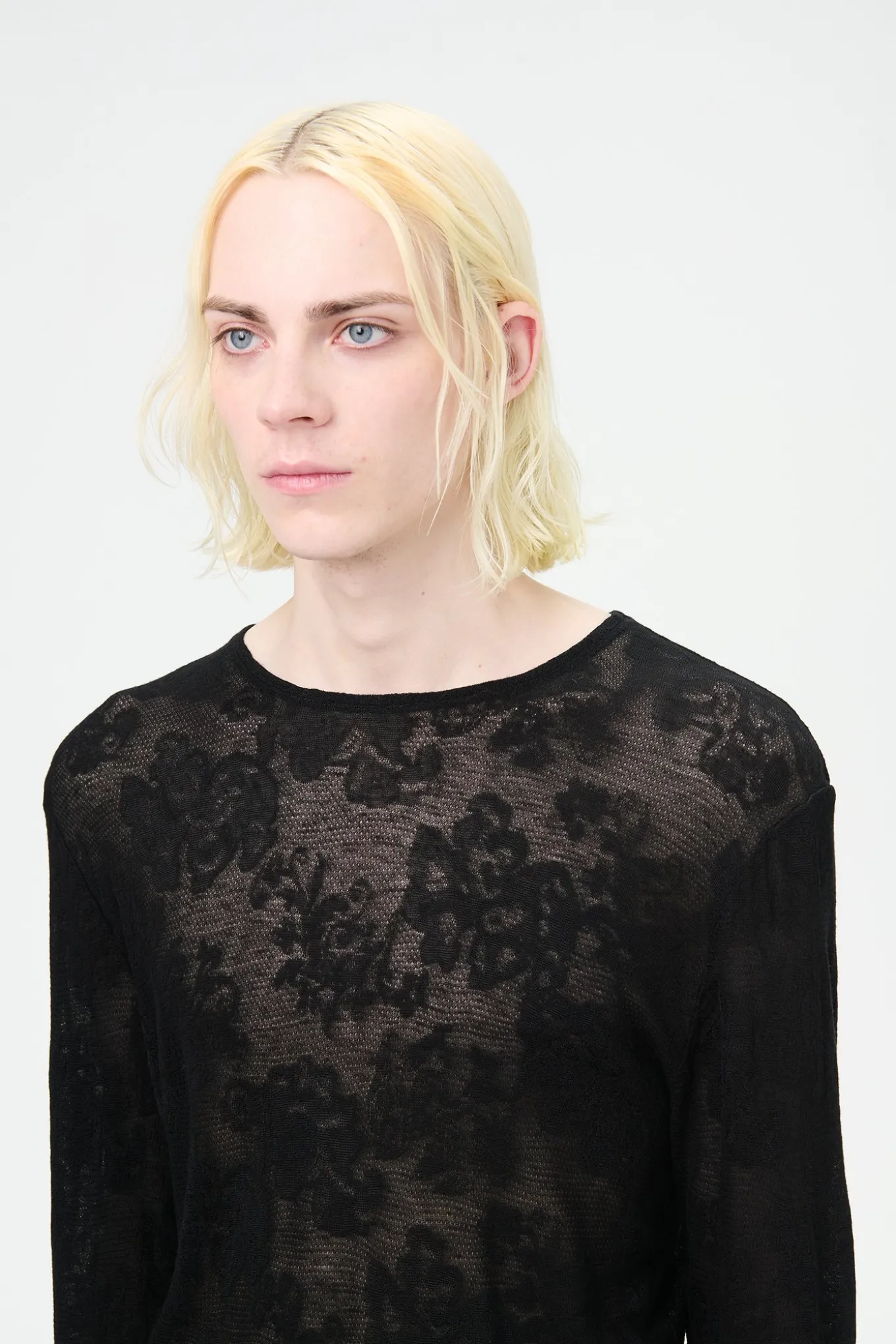 Black Romantic Thermal Paisley