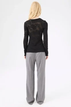 Black Romantic Thermal Paisley