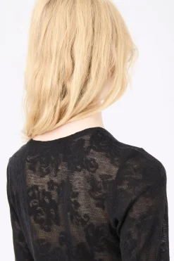 Black Romantic Thermal Paisley