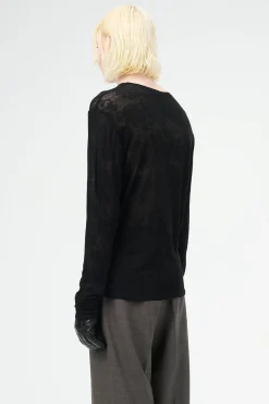 Black Romantic Thermal Paisley