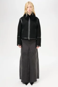 Black Shearling
