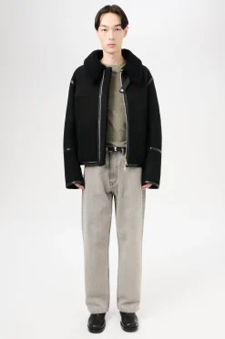 Black Shearling